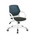 Modern Low Back White Frame Staff Mesh Chair (Fs-805)