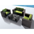 Modern Outdoor Patio Wicker Furniture Rattan Sofa