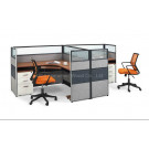 Modern Standard Sizes Office Modular Workstation for 2 Person (HF-CA002)