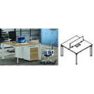 Modern Style Premium Staff Partition Workstations Office Desk (PS-15-MF02-9)