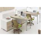 Modern Style Premium Staff Partition Workstations Office Desk (PS-AWK-009)