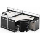 Modern Style Premium Staff Partition Workstations Office Desk (PS-AWK-013)