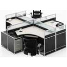 Modern Style Premium Staff Partition Workstations Office Desk (PS-AWK-014)