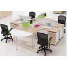 Modern Style Premium Staff Partition Workstations Office Desk (PS-AWK-019)