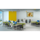Modern Style Premium Staff Partition Workstations Office Desk (PS-LNPS-02)