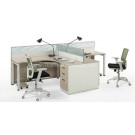 Modern Style Staff Computer Cubicle Partition (HF-CB002)