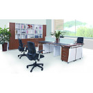 Modern Wood Office Furniture Workstation with Partition Screen (HF-E542)