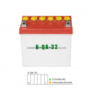 N32 Dry Charged Car Battery 12V32ah