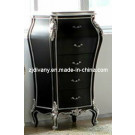 New Classical Black Wood Cabinet (1306)
