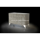 New Classical White Lacquer Cabinet (LS-553)