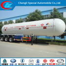 New Condition 49.6m3 Liquefied Petroleum Gas Tanker Semi Trailer
