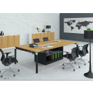 New Design Boardroom Office Conference Table with Small Cabinet (HF-YZKD015)