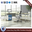 New Design Maple Color Metal Leg Executive Office Table (HX-MT5051)