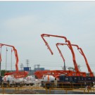 New Mixing Boom Pump in One Concrete Machine