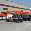 New Model Concrete Machine Mixing Boom Pump