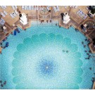 New Product Multicolor Swimming Pool Floor Tile Glass Mosaic
