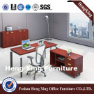 Office Furniture with Side Table 1800mm Wood Table Metal Computer Table Hx-Nj5033