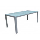 Outdoor Aluminum Tempered Glass Garden Table (D560)