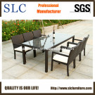 Outdoor Dining Set/Glass Top Dining Set /Wicker Dining Set (SC-B6023)