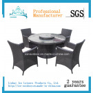 Outdoor Furniture Garden Furniture Rattan Chair Table Dining Set (ICE-017)