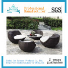 Outdoor Furniture Garden Furniture Rattan Chair Table Dining Set (ICE-023)