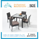 Outdoor Furniture Garden Furniture Rattan Chair Table Dining Set (ICE-043)