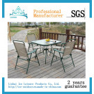 Outdoor Furniture Garden Furniture Textilene Chair Table Dining Set (ICE-051)