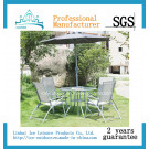 Outdoor Furniture Garden Furniture Textilene Chair Table Dining Set (Ice-045)