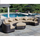 Outdoor Furniture ---Half Round Combination Sofa (S0026)