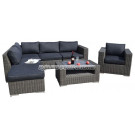 Outdoor Garden Patio Rattan Wicker Sofa (PAS-1313)