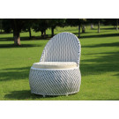 Outdoor Modern Garden Furniture Rattan Wicker Patio Chair (S286)