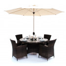 Outdoor Rattan Dining Set (PAD-1106)