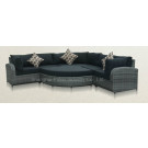 Outdoor Rattan Furniture, Garden Wicker Sofa Set (PAS-1641)
