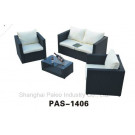 Outdoor Rattan Sofa Set, Garden Furniture Chair and Table (PAS-1406)