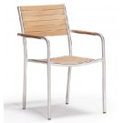 Outdoor Teak Wood Chair for Restaurant, Hotel and Garden (S272)