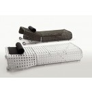 Outdoor Used PE Rattan Auto Sun Lounger (GP0006)