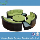 Outdoor Used Round Rattan Modern Sofa