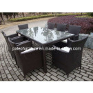 Outdoor Wicker Dining Set, Wicker Table and Chair (PAD-005)