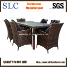 Outdoor Wicker Furniture/Dining Coffee Table Set/ Aluminum Table Set (SC-B1080)