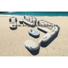 PE Rattan Aluminum Frame Garden Furniture (BL-003)