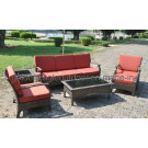 PE Rattan Outdoor Furniture Waterproof Garden Sofa (TY0008)