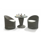 PE Rattan Patio Chair Modern Patio Furniture (S212)