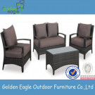 PE Synthetic Rattan & Aluminum Outdoor Furniture, Large Sectional Sofas