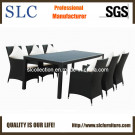 PE Wicker Table Set/High Chair and High Table Furniture/ Outdoor Furniture Guangdong (SC-B8849)