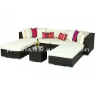Patio Garden Outdoor Rattan Wicker Sofa Set (PAS-1102D)