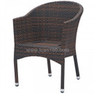 Patio PE Wicker Leisure Chair (RC-06018)