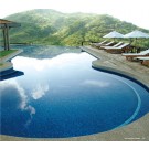 Plain Glossy Bathroom, Swimming Pool Crystal Mosaic