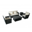 Popular Outdoor Rattan Wicker Patio Sofa Furniture (S0085)