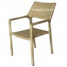 Popular Patio Rattan Wicker Woven Dining Chair