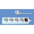 Power Extension Strip, Electrical Socket, Germany Type